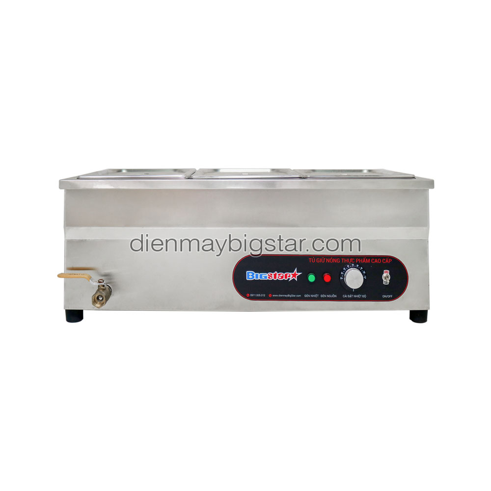 Tủ hâm nóng thức ăn 3 khay B15-3 8 Tủ hâm nóng thức ăn 3 khay B15-3
