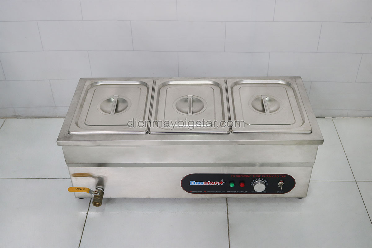 tu ham nong thuc an 3 khay T 3LL 1.1