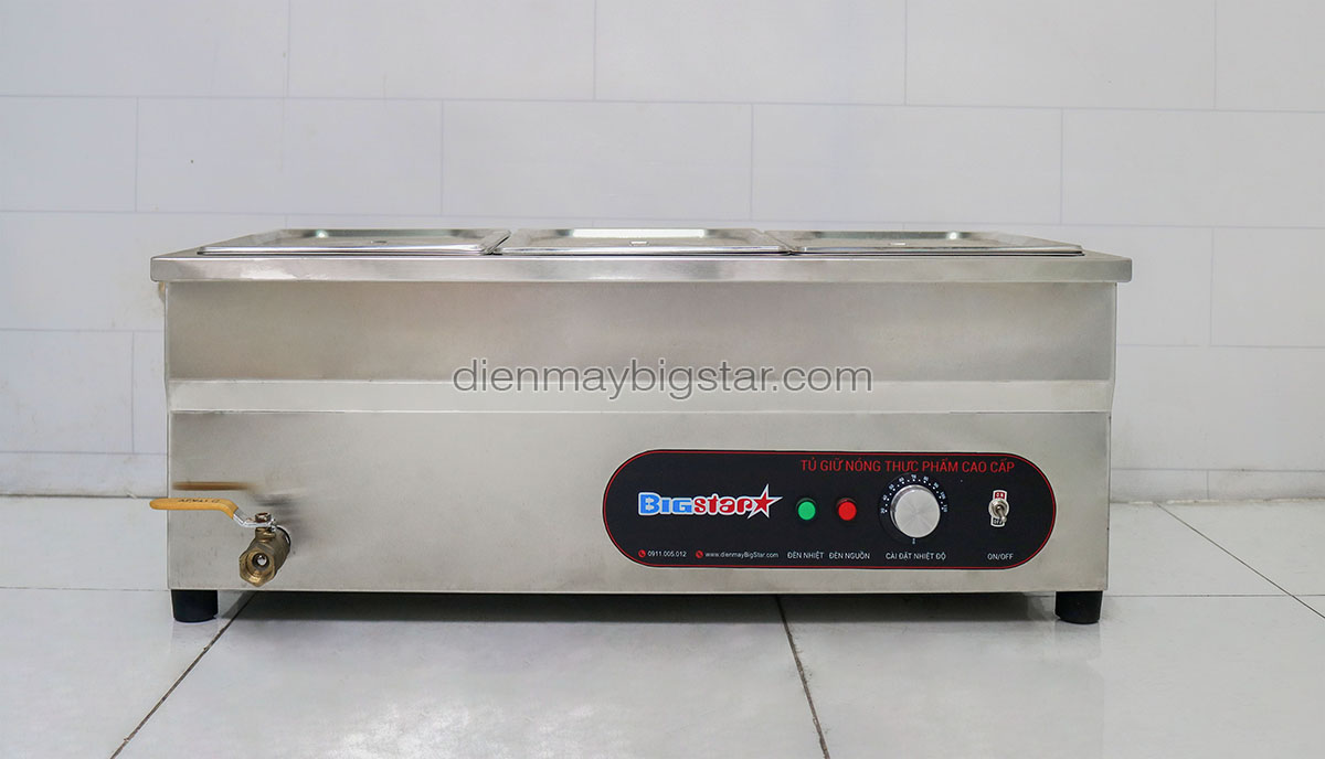 tu ham nong thuc an 3 khay T 3LL 1.6