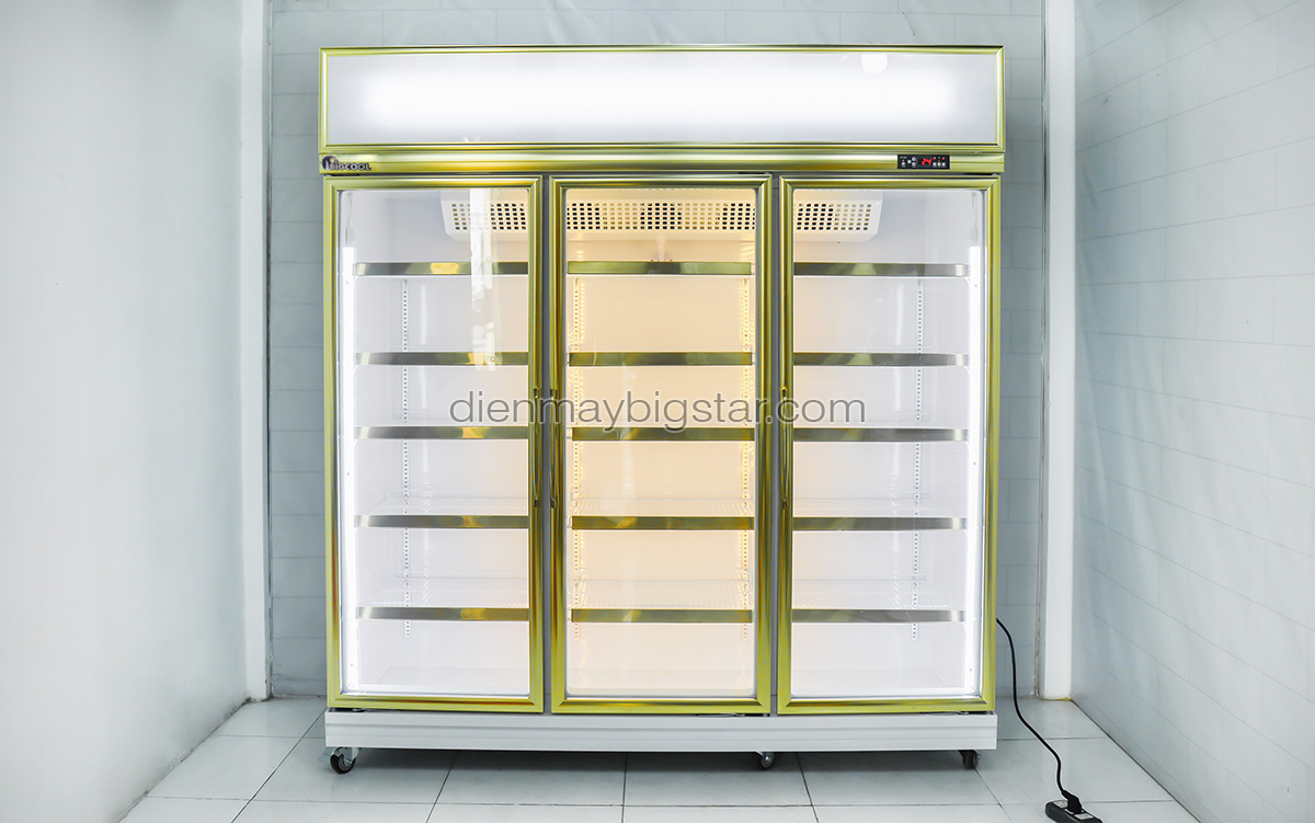 Tủ mát 3 cánh cao cấp DL-1800F 18 tu mat 3 canh kinh cao cap DL 1800F 1
