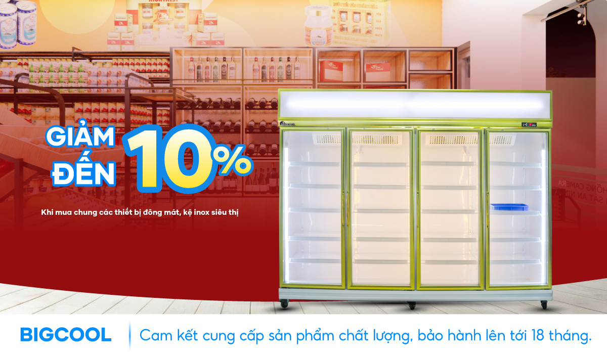 Tủ mát 4 cánh cao cấp DL-2500F 14 tu mat 4 canh cao cap dl 2500f 2
