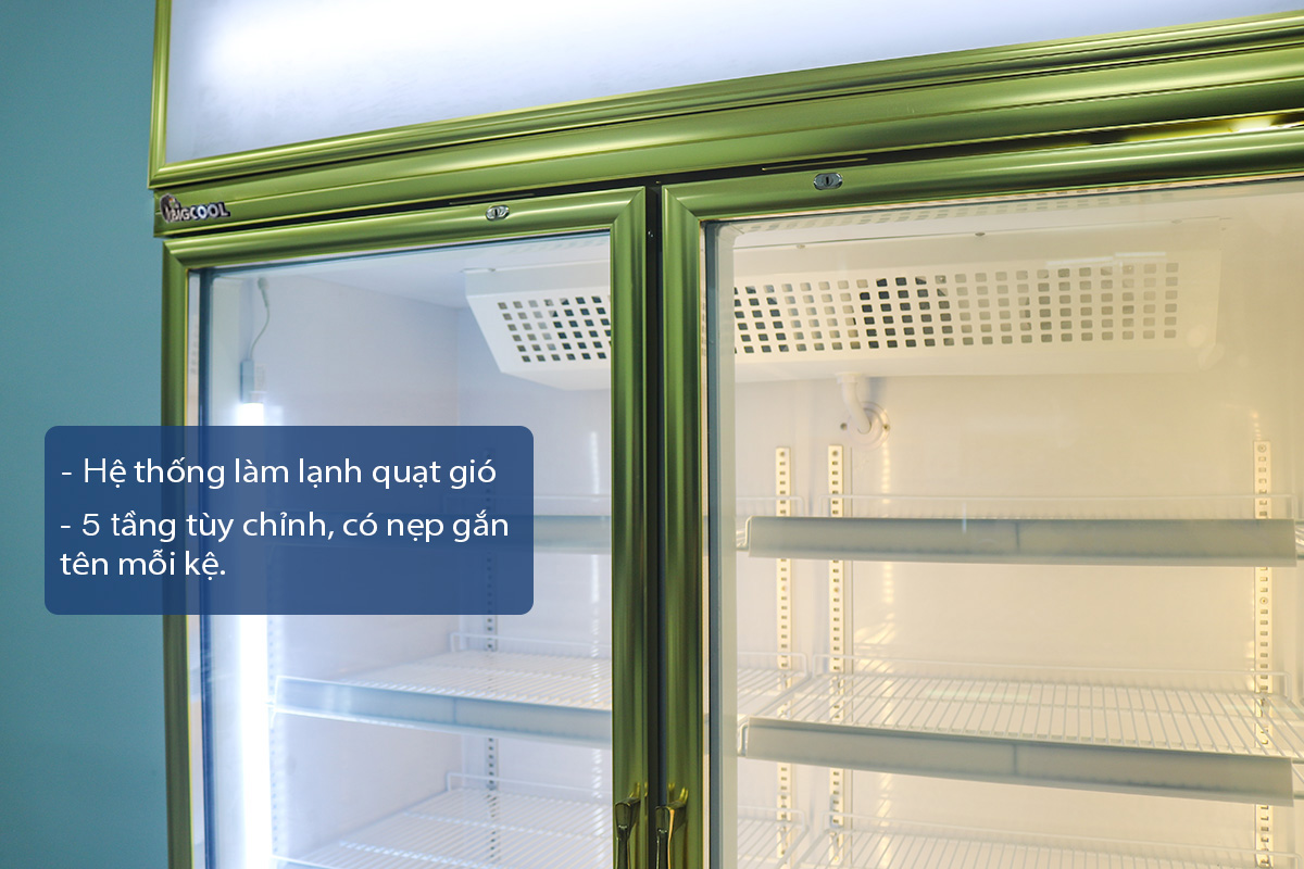 Tủ mát 4 cánh cao cấp DL-2500F 13 tu mat 4 canh cao cap dl 2500f 6