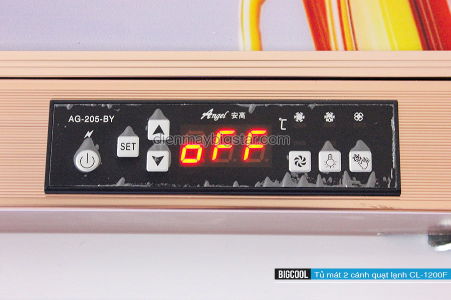 Tủ mát 2 cánh quạt lạnh CL-1200F 12 tu mat 2 canh quat lanh CL 1200F bigcool 3