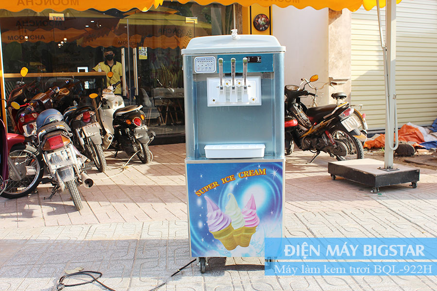 Máy làm kem tươi 2 hộc BQL-922H 23 may lam kem tuoi2 2 hoc BQL 922H