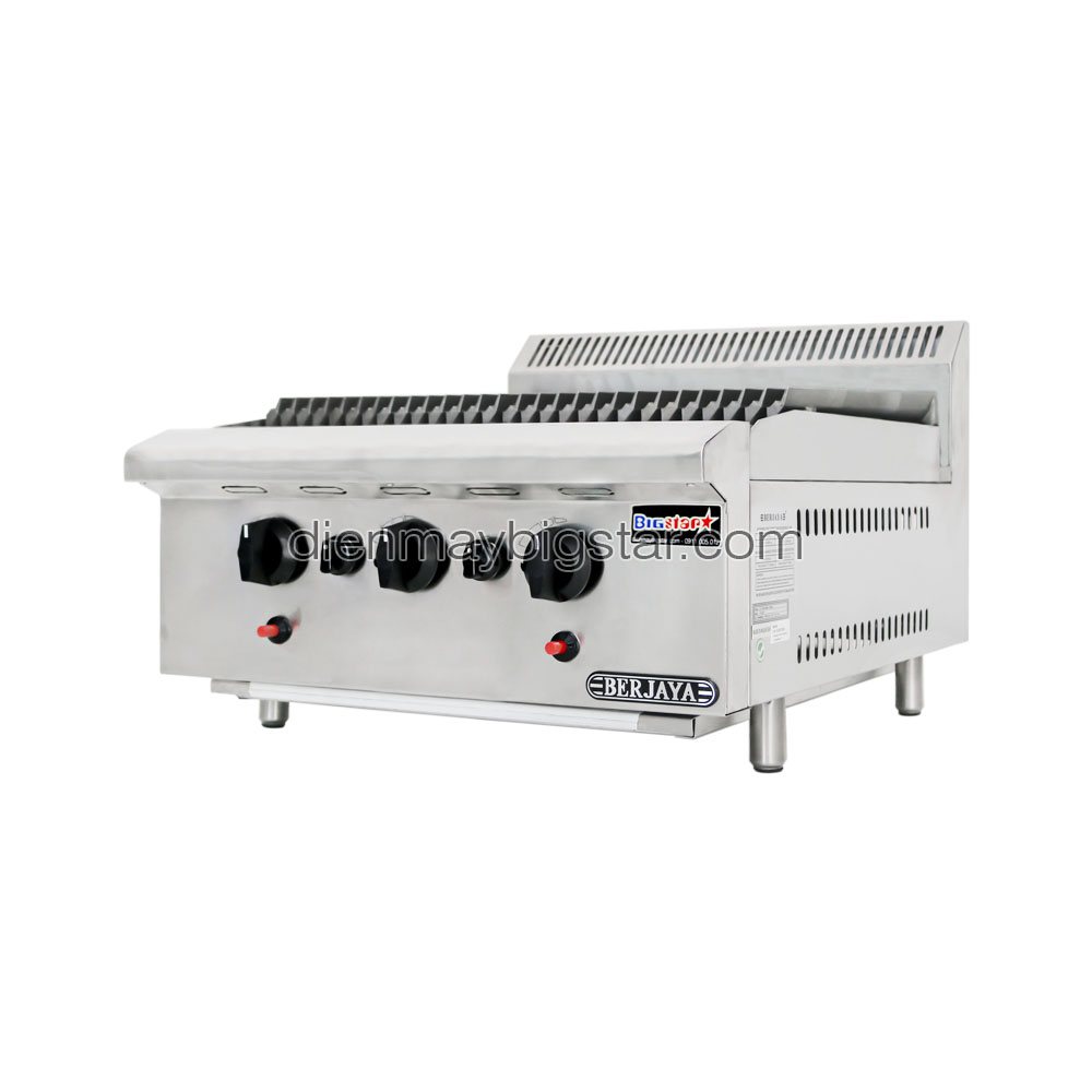Bếp nướng 3 họng gas Berjaya CB3B-17 11 Bếp nướng 3 họng gas Berjaya CB3B-17 - Ảnh 2