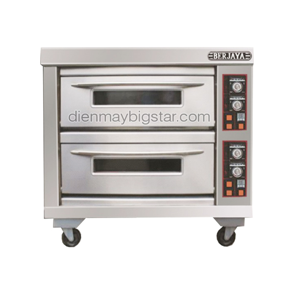 Lò nướng bánh điện 2 tầng 4 khay Berjaya - Thông số kỹ thuật