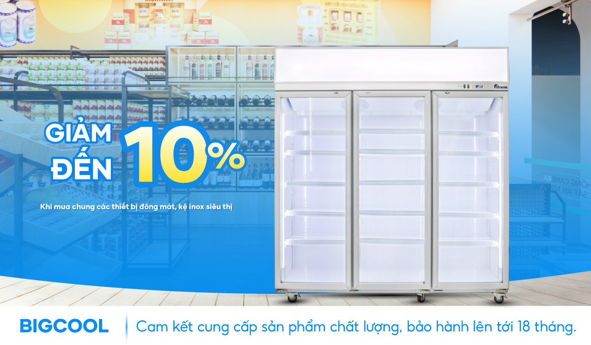 Tủ mát 3 cánh cao cấp PC-1800S 14 tu mat sieu thi 3 cua cao cap pc 1800s 1
