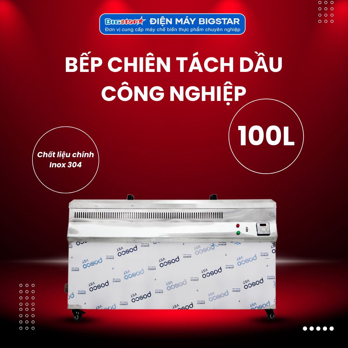 BEP CHIEN TACH DAU CONG NGHIEP
