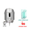 Lò quay vịt bằng than 90 có ô kính nhỏ