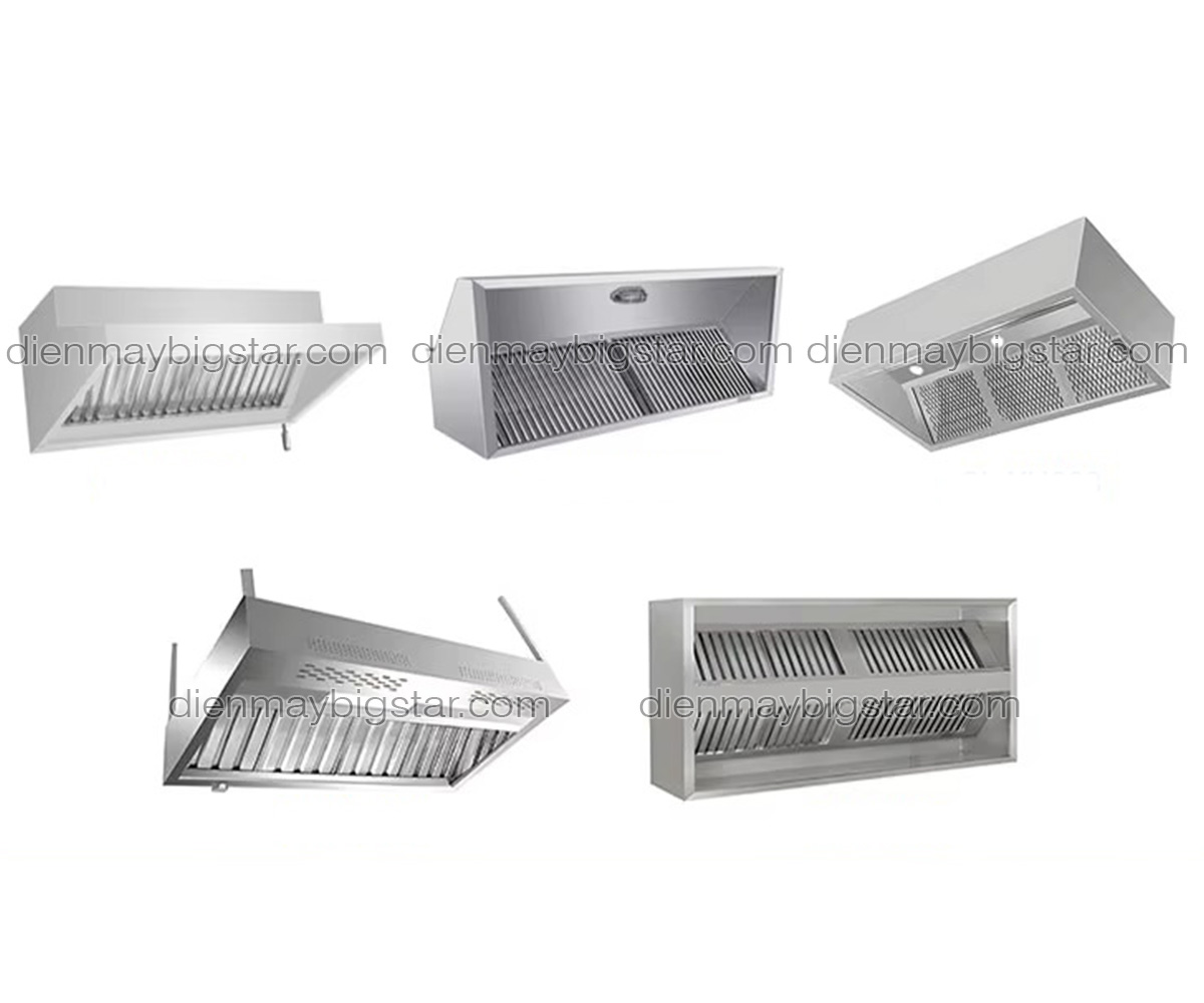 Chụp hút khói inox cấp gió tươi