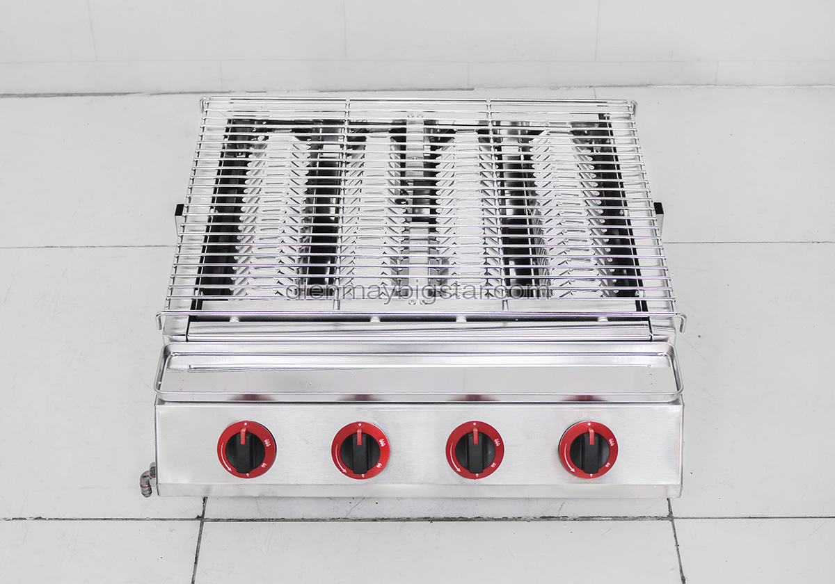 Bếp nướng gas 4 họng dài F004 15 bep nuong gas 4 hong 2