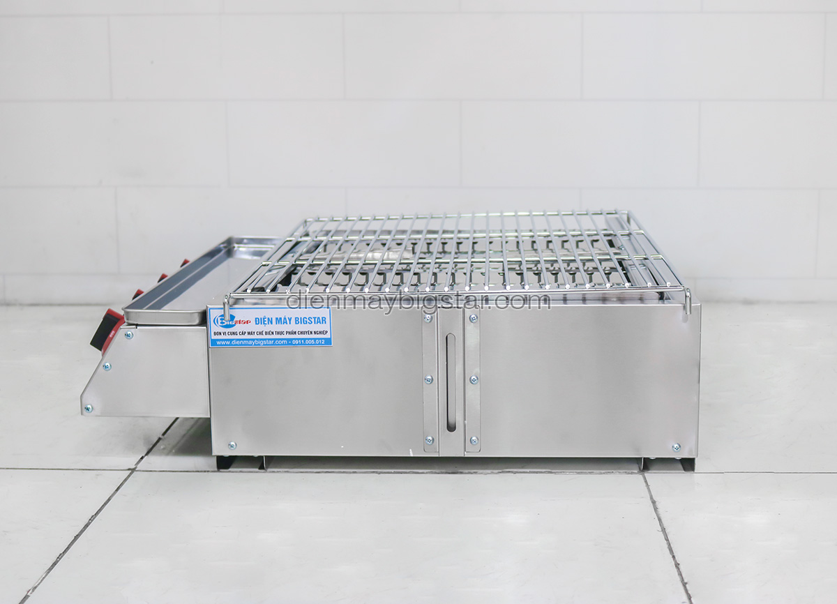 Bếp nướng gas 4 họng dài F004 18 bep nuong gas 4 hong 4