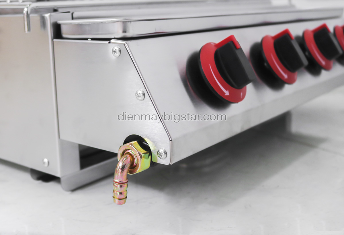 Bếp nướng gas 4 họng dài F004 19 bep nuong gas 4 hong 5
