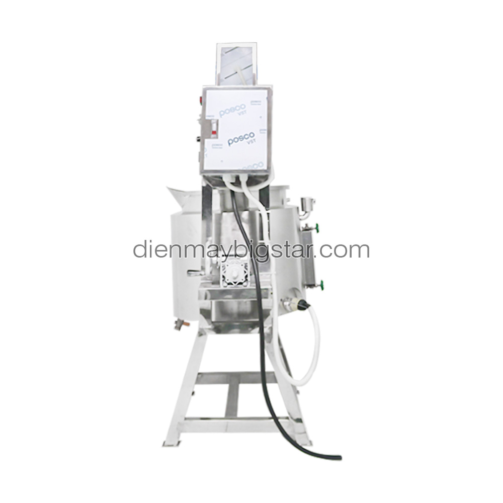 Nồi nấu có cánh khuấy lật nghiêng 100L 12 Nồi nấu có cánh khuấy lật nghiêng 100L - Ảnh 3