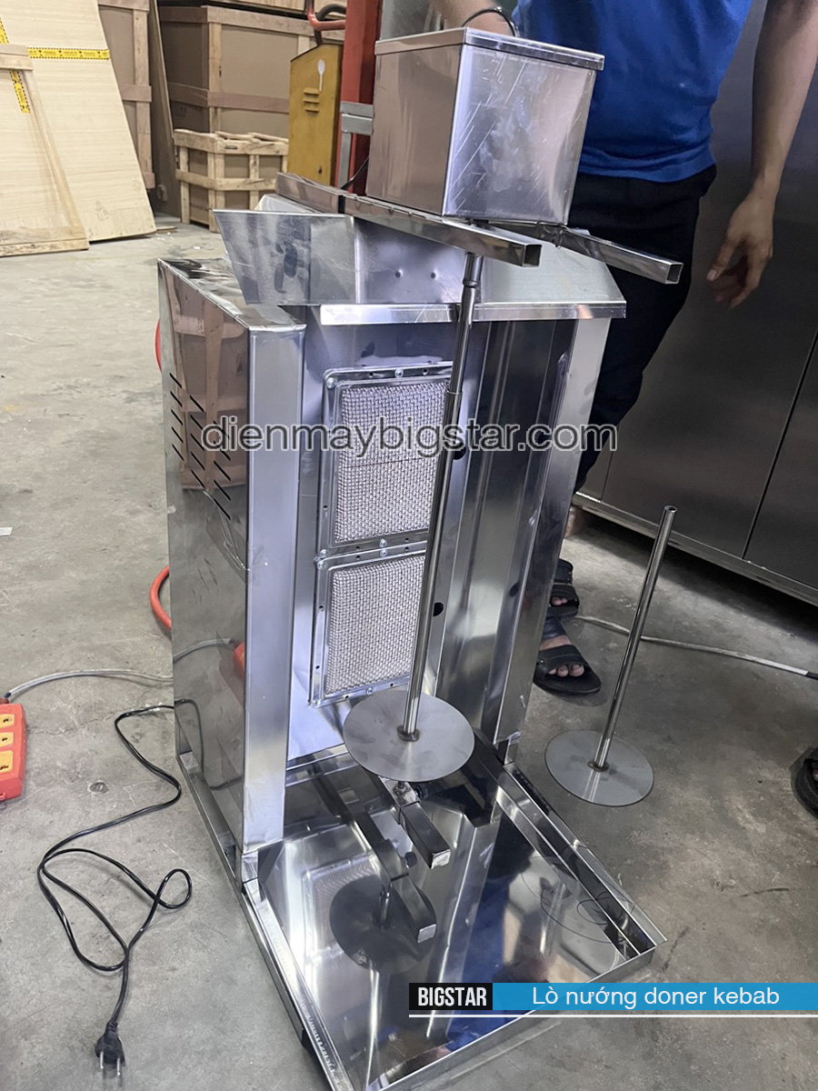 Lò nướng doner kebab 20 lo nuong thit doner kebab moi 1