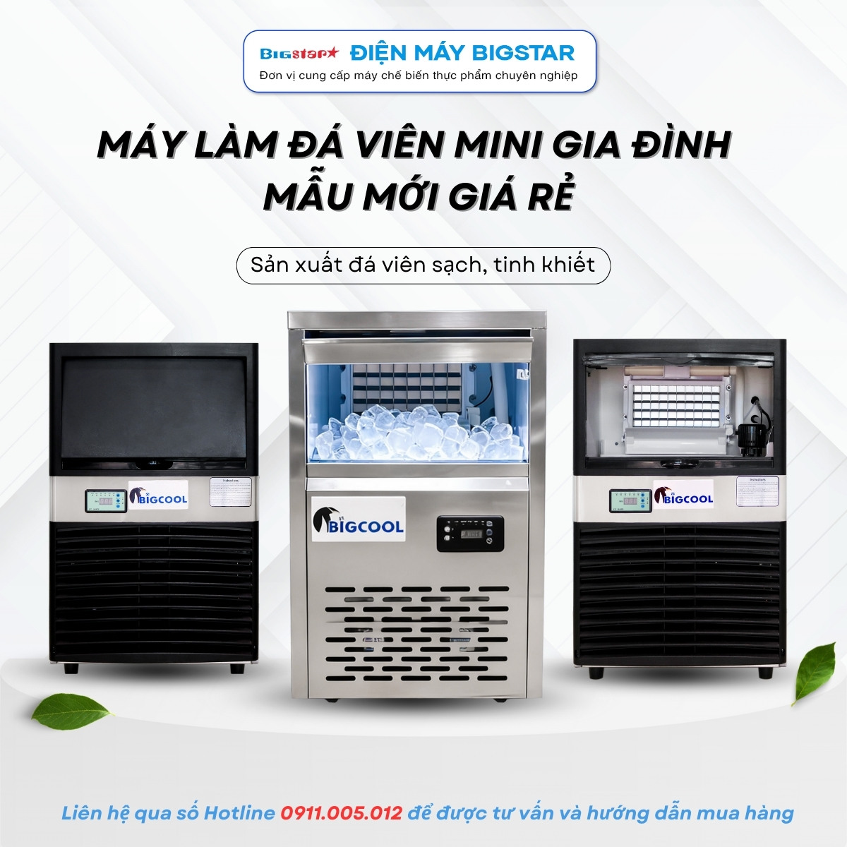 máy làm đá viên mini gia đình