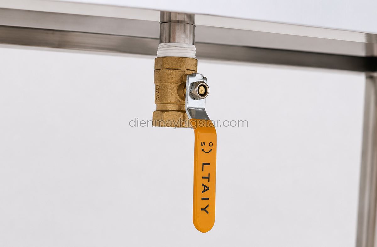 Bếp chiên nhúng điện 20L mẫu mới tiết kiệm điện 19 bep chien nhung dien 20L 3