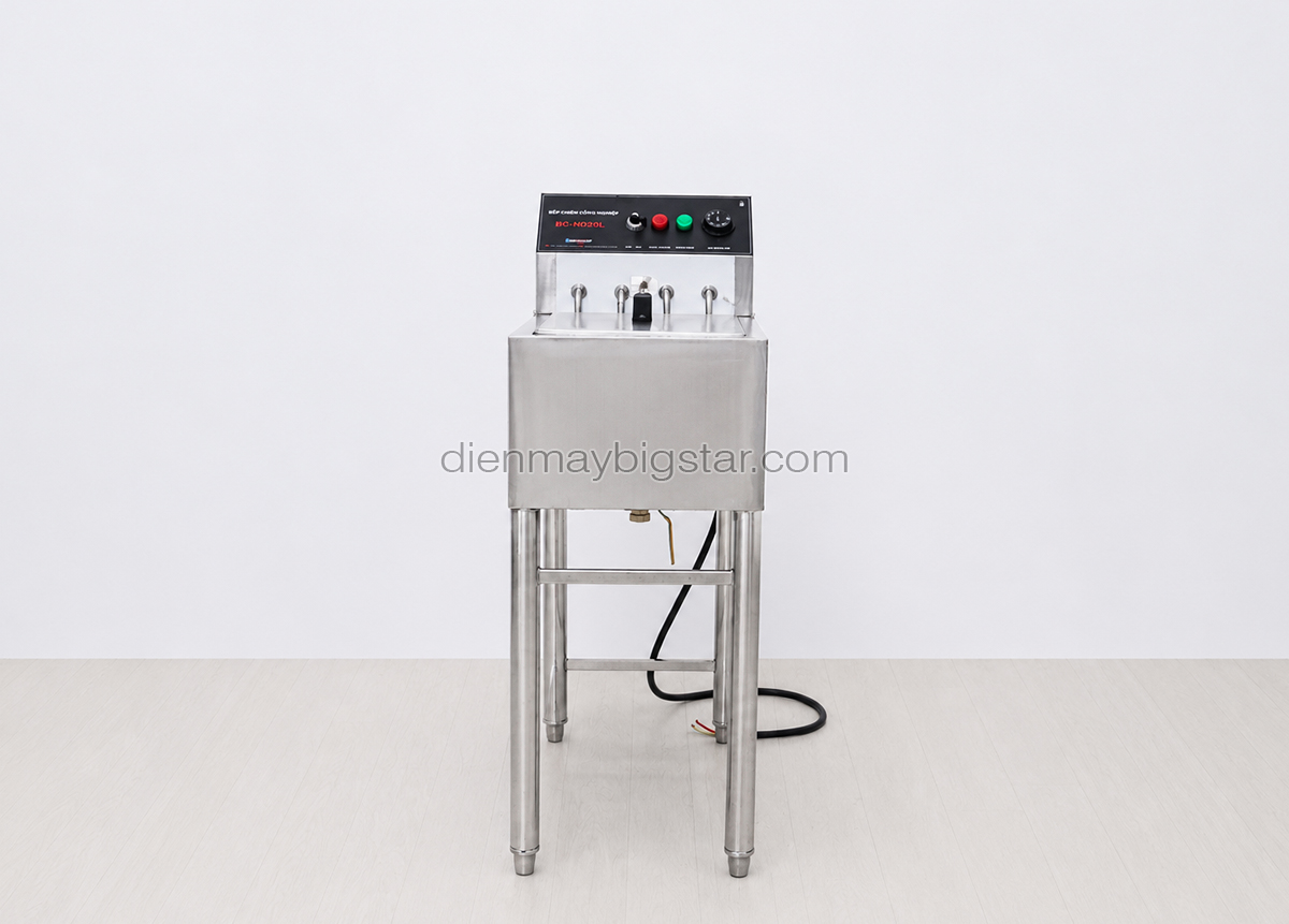 Bếp chiên nhúng điện 20L mẫu mới tiết kiệm điện 15 bep chien nhung dien 20L 5