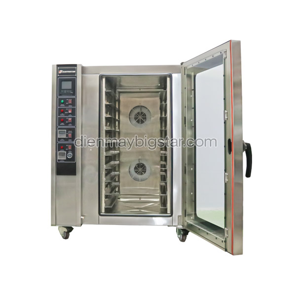 Lò nướng bánh mì đối lưu 10 khay điện Southstar 16 Lò nướng bánh mì đối lưu 10 khay điện Southstar - Ảnh 2