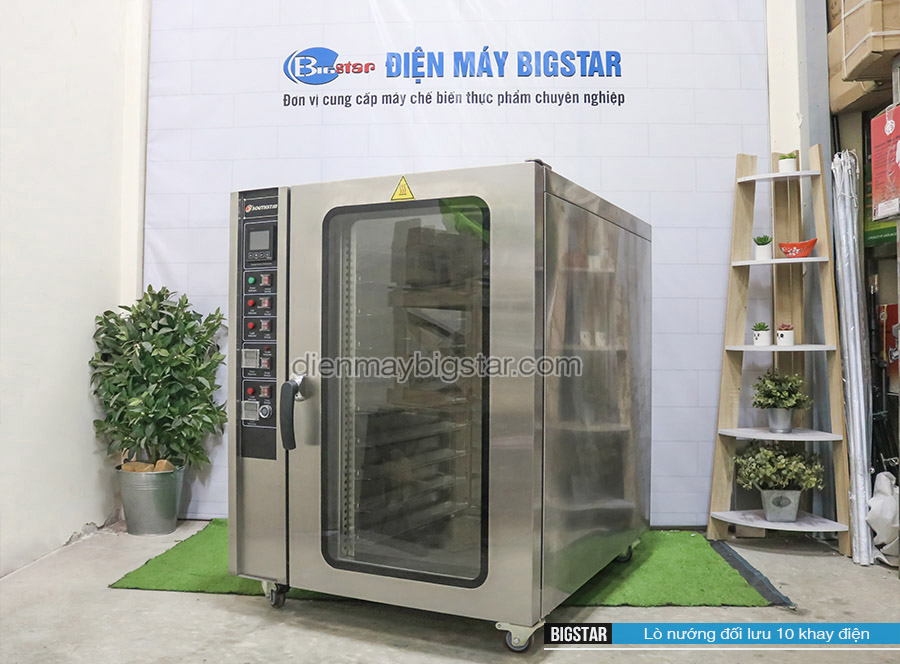 Lò nướng bánh mì đối lưu 10 khay điện Southstar 30 Lo nuong banh mi doi luu 10 khay dien southstar 9