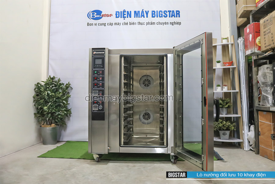 Lò nướng bánh mì đối lưu 10 khay điện Southstar 28 Lò nướng bánh mì chuyên dụng