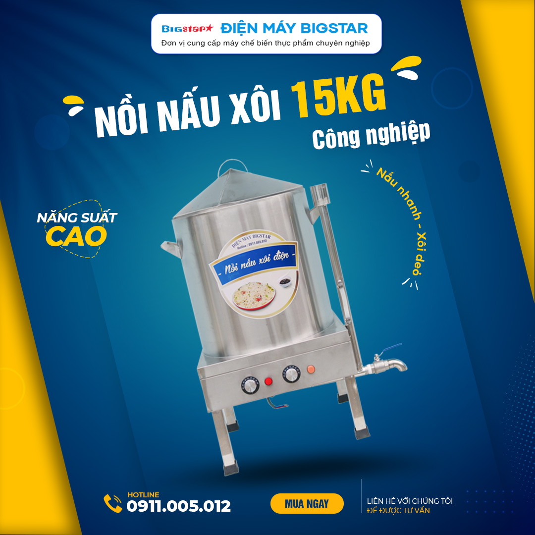 noi nau xoi cong nghiep 15kg banner