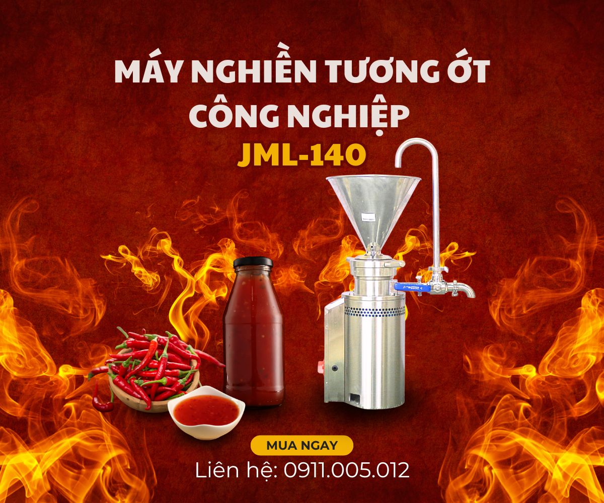 may nghien tuong ot cong nghiep jml 140
