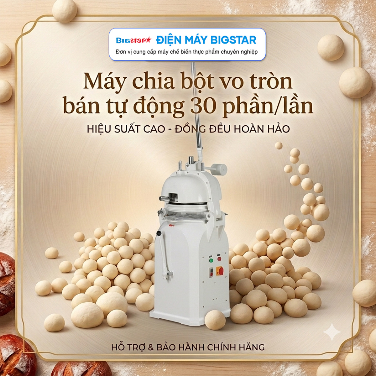 may chia bot vo tron ban tu dong 30 phan lan