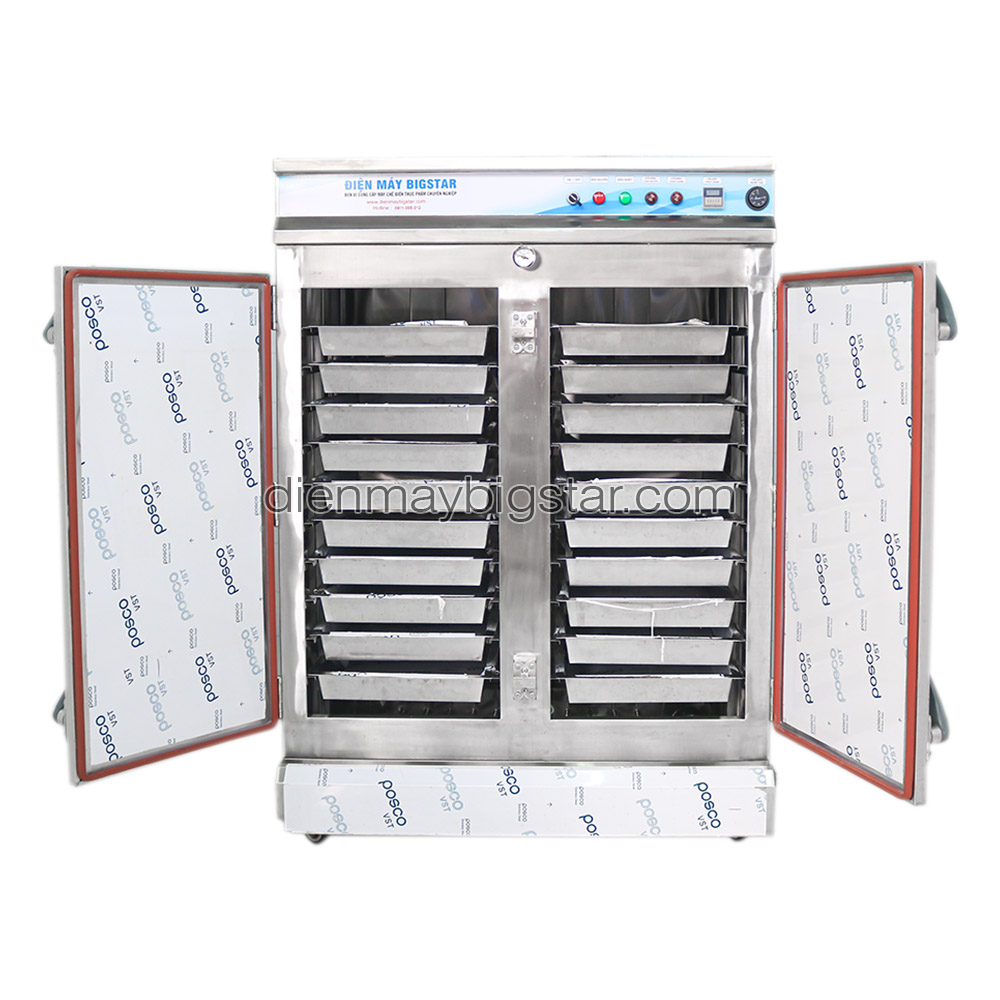 Tủ nấu cơm điện 20 khay BigStar 13 Tủ nấu cơm điện 20 khay BigStar - Ảnh 3