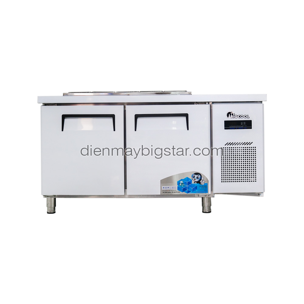 Bàn mát salad 1m5 BigCool BMSL-BC15 - Thông số kỹ thuật