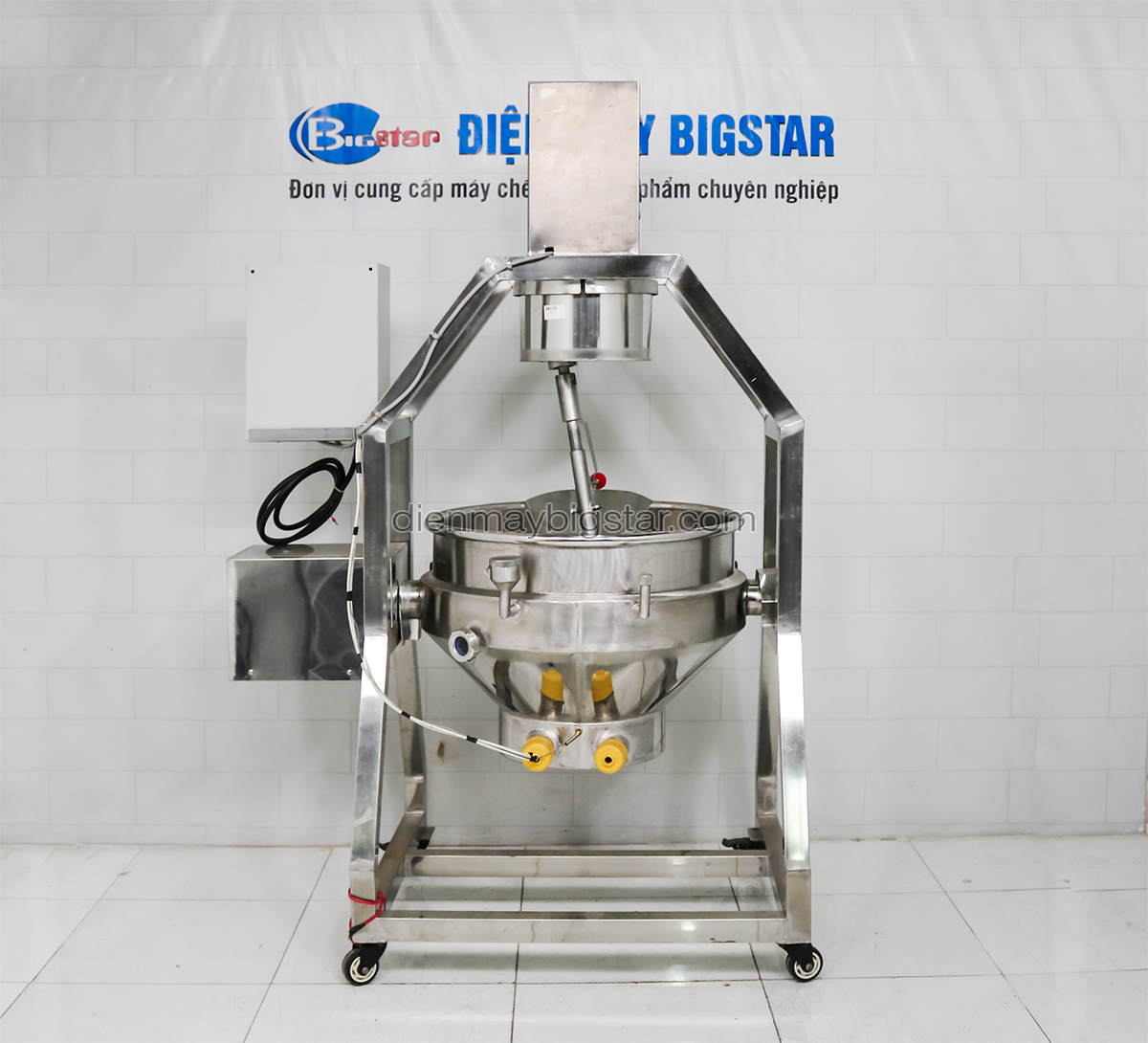 Chảo xào nhân khuấy lệch tâm 50L 19 chao xao nhan khuay lech tam 50l 2