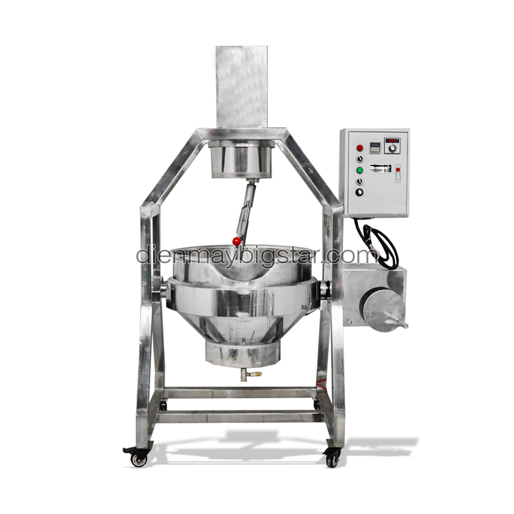 Chảo xào nhân khuấy lệch tâm 50L 8 Chảo xào nhân khuấy lệch tâm 50L