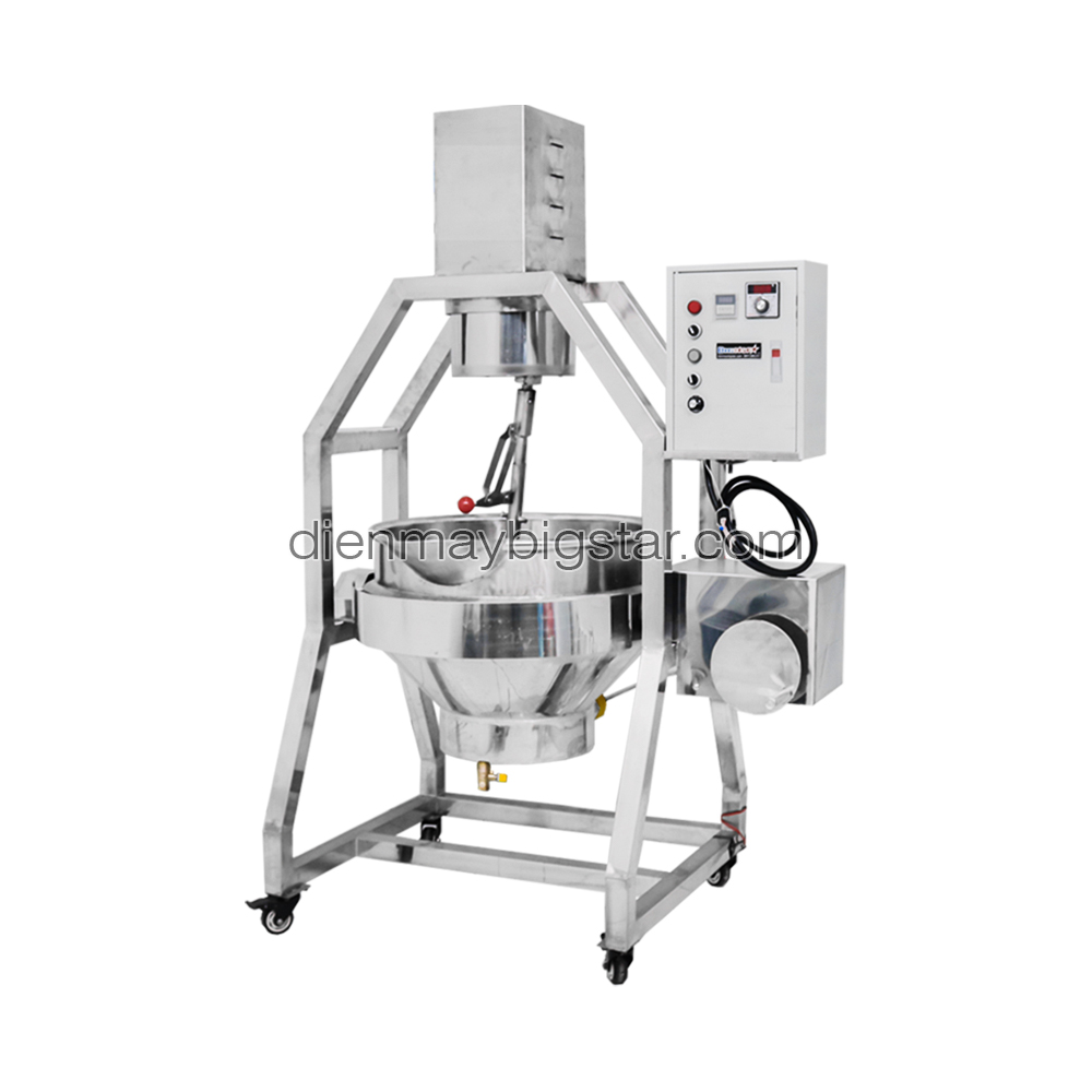 Chảo xào nhân khuấy lệch tâm 50L 10 Chảo xào nhân khuấy lệch tâm 50L - Ảnh 3