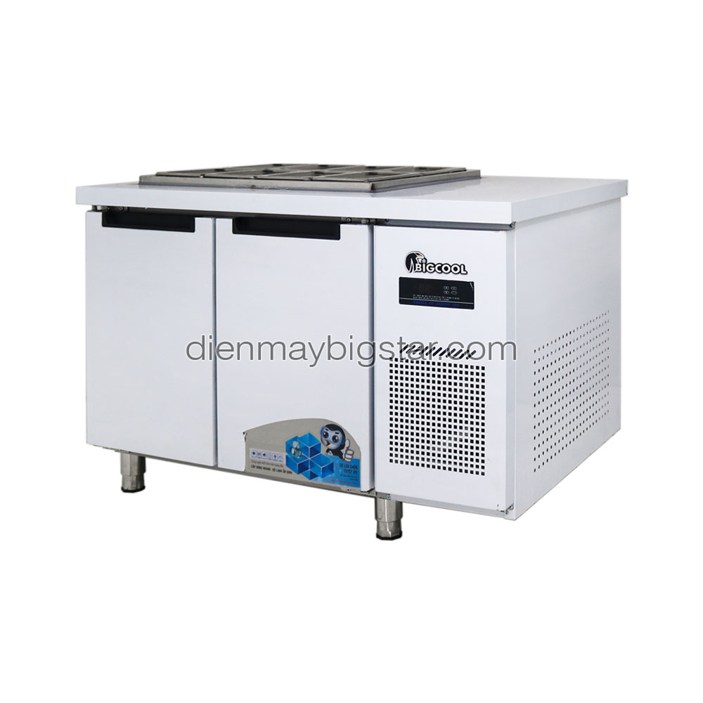 Bàn mát salad 1m2 BigCool BMSL-BC12 14 Bàn mát salad 1m2 BigCool BMSL-BC12 - Ảnh 2