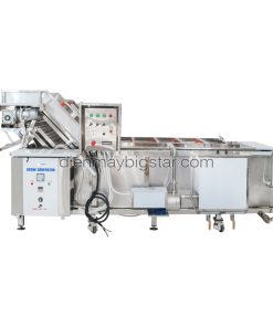 Máy rửa rau củ băng tải công nghiệp
