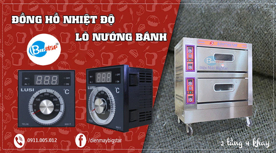 đồng hồ lò nướng bánh