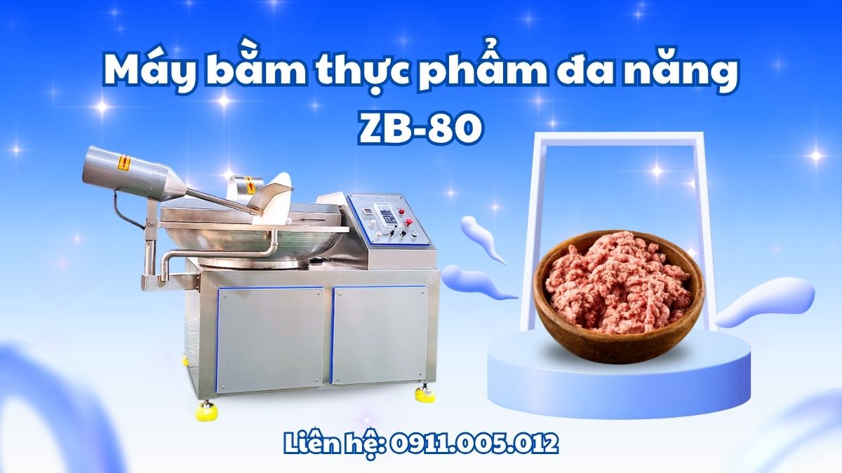 Máy bằm thực phẩm đa năng ZB-80