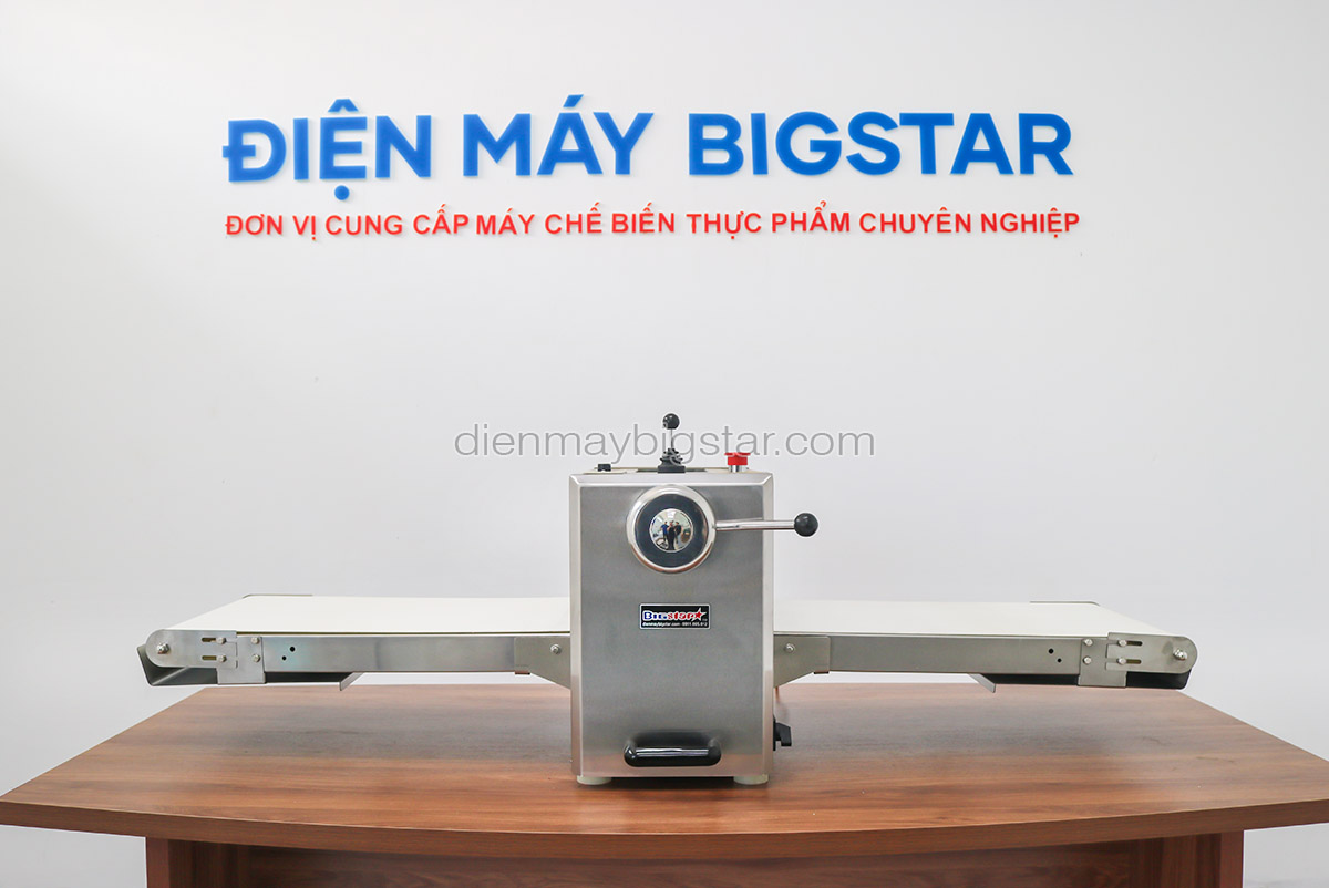 Máy cán bột mì để bàn 2 chiều BSMT400 10 may can bot de ban hengwu hw 400tf tr 9