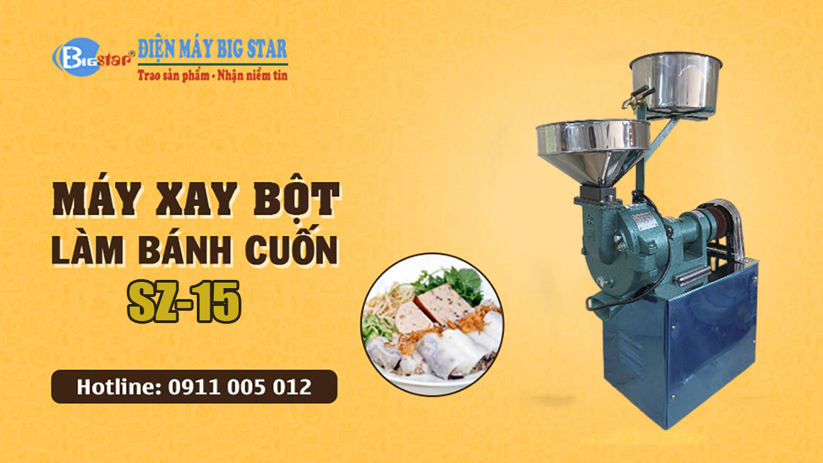 may xay bot lam banh cuon SZ 15 banner