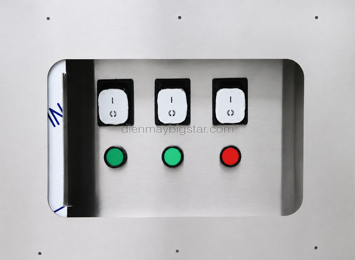 Tủ hấp hải sản 3 tầng dùng điện 20 tu hap hai san 3 tang dung dien 8