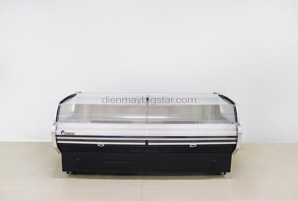 Tủ mát trưng bày thực phẩm màn kéo 2m XF-2.0 22 tu trung by thuc pham man keo XF 2.0 4