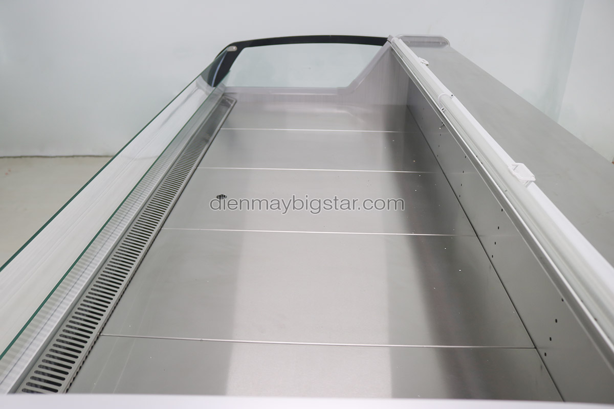 Tủ mát trưng bày thực phẩm màn kéo 2m XF-2.0 30 tu trung by thuc pham man keo XF 2.0 9