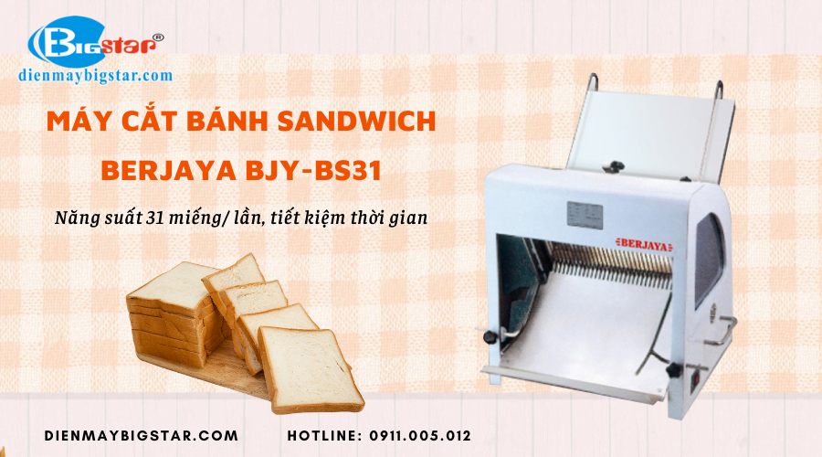Máy cắt bánh sandwich Berjaya BJY-BS31