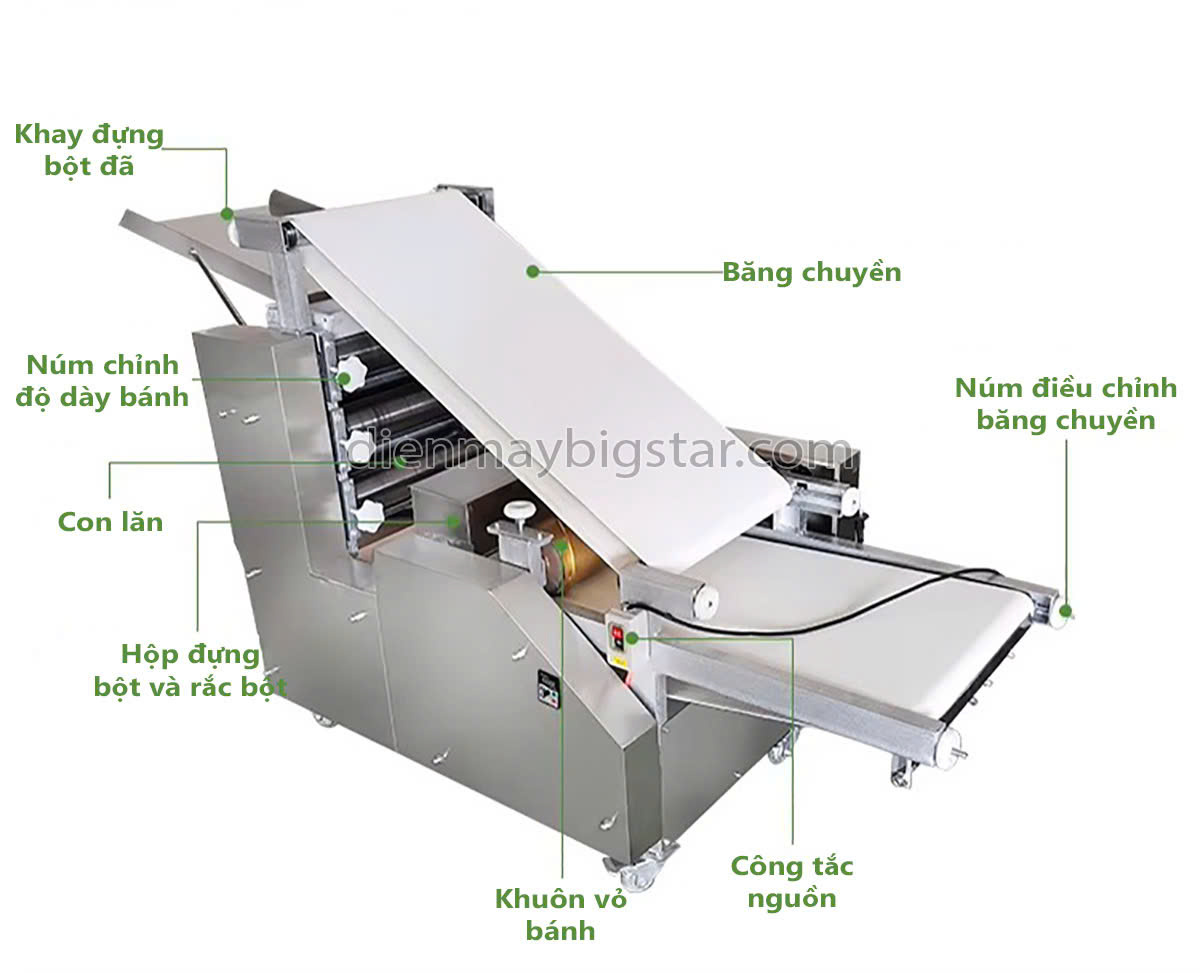 Máy cắt tạo vỏ há cảo công nghiệp JPY-330