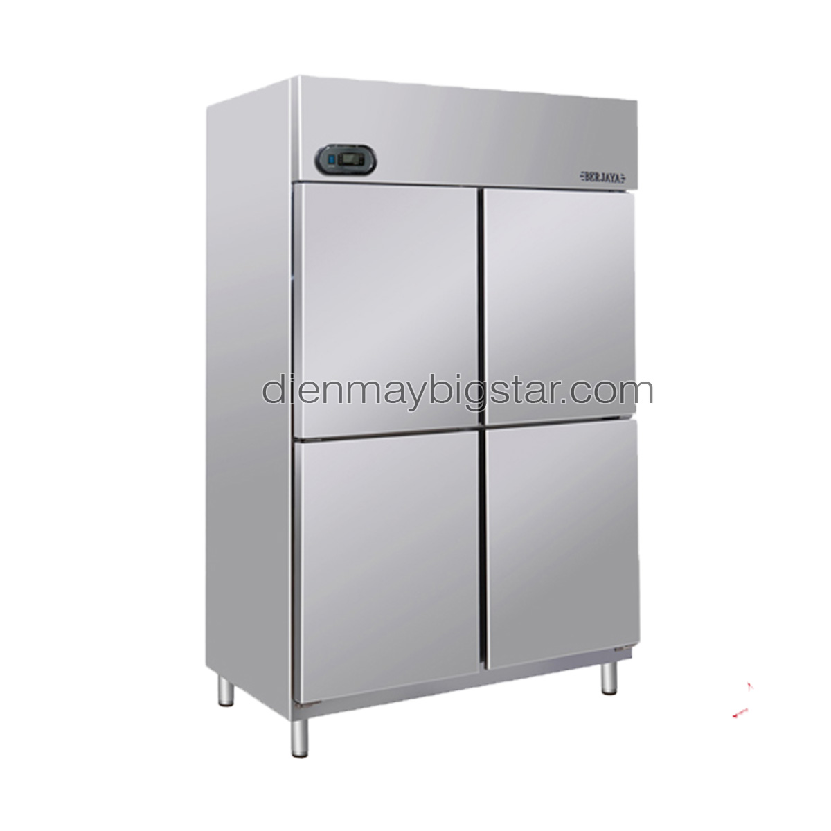 Tủ nửa đông nửa mát 4 cánh INOX BERJAYA BSDU2F2C/Z - Thông số kỹ thuật