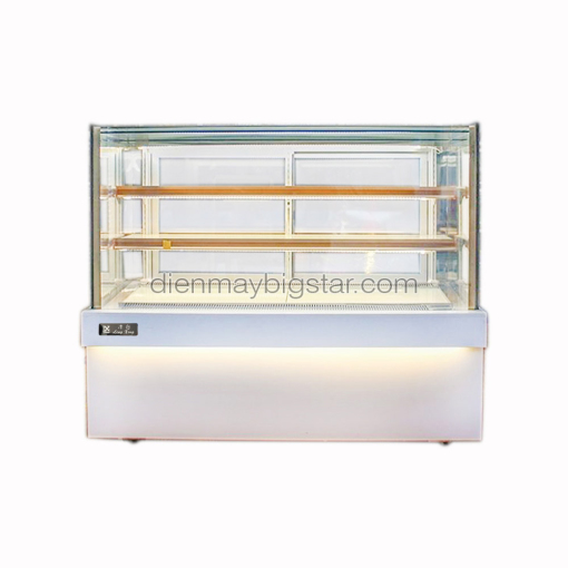 Tủ trưng bày bánh kem Đài Loan 3 tầng sấy màng 1m5