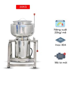 Máy xay giò chả 20kg 2 lớp