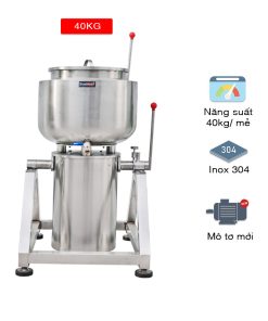 Máy xay giò chả 40kg 2 lớp