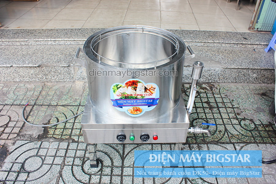 Nồi tráng bánh cuốn DK50