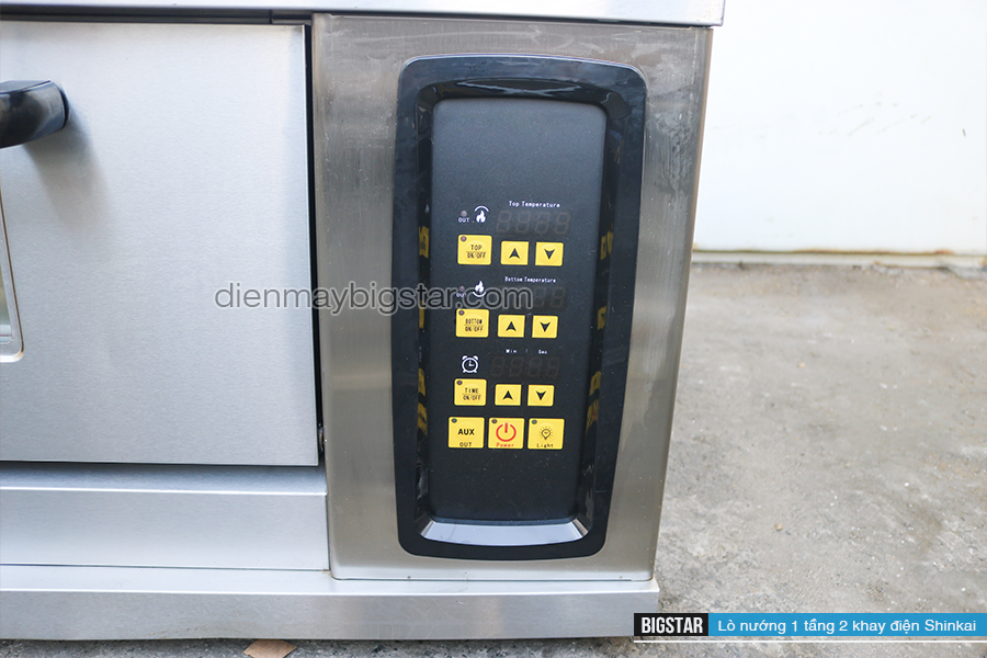 Lo nuong 1 tang 2 khay dien shinkai 10